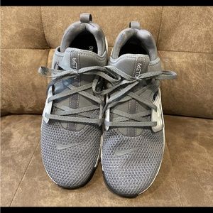 Nike Mens Metcon Free X 2 Gray Cross Training Shoes Size 8.5 See Pics!
